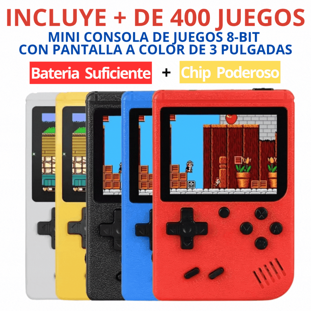 CONSOLA GAME BOY - RETRO PIXEL PRO™