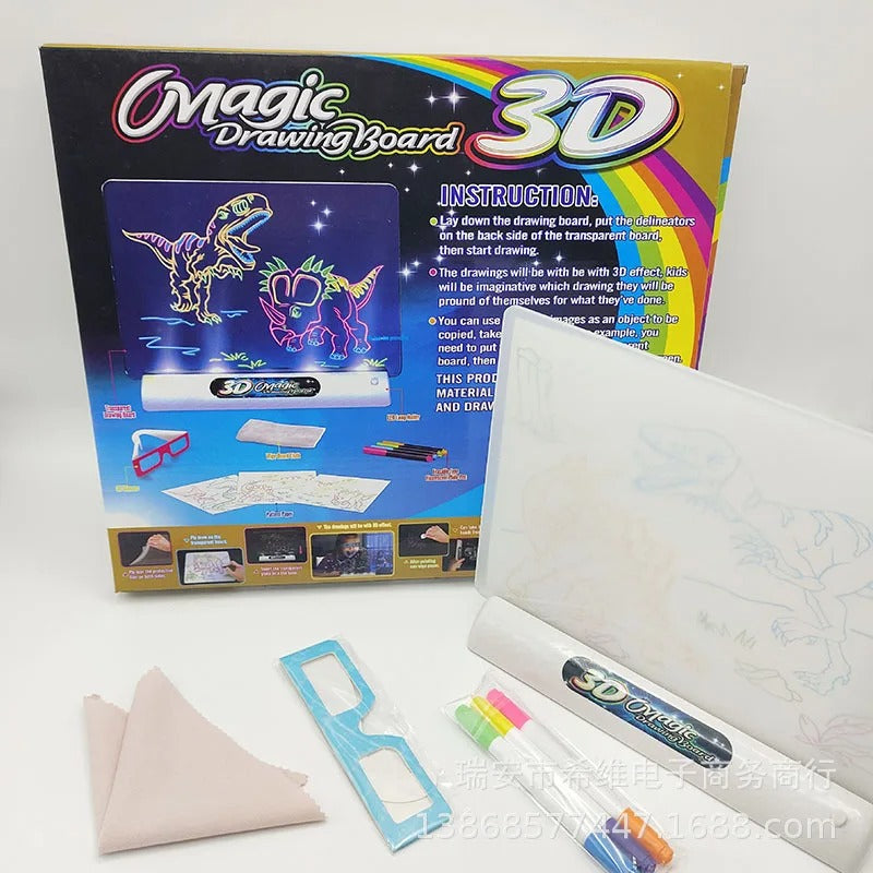 Tablero de Dibujo Mágico 3D - SmartBoard Kids