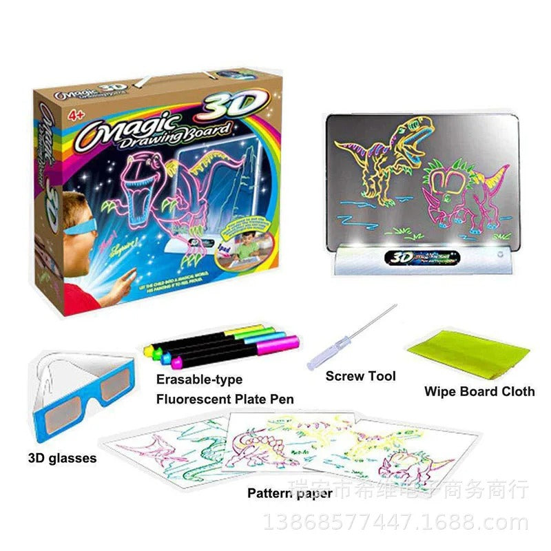 Tablero de Dibujo Mágico 3D - SmartBoard Kids